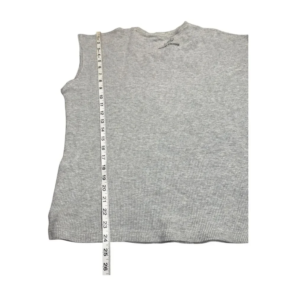 John Deere Tank Top Mens Medium Heather Gray Graphic Antique Tractor Show & Sale - Picture 6 of 7